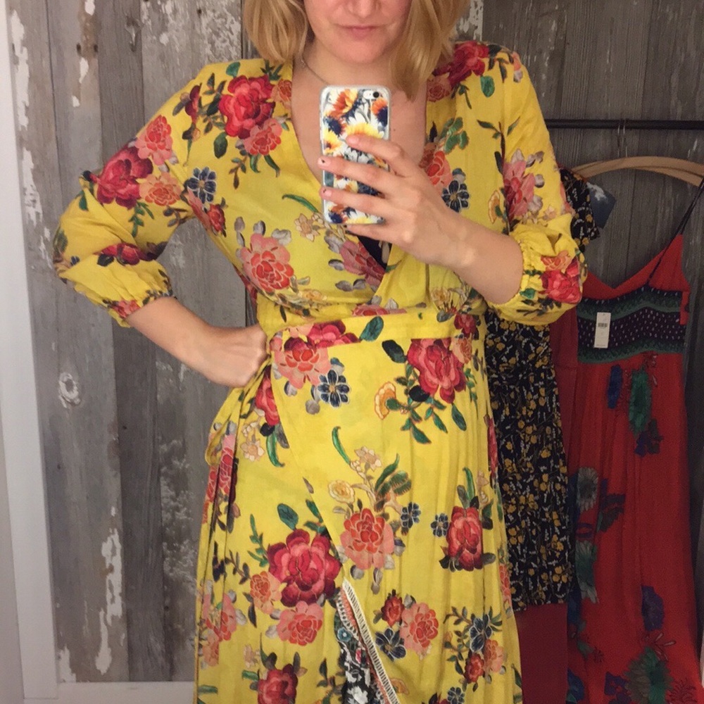 Farm Rio Anthropologie Sun Dress Size Medium